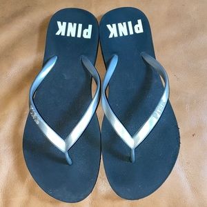 Victoria’s Secret Pink Flip Flops, Size 7/8